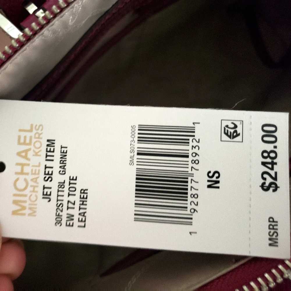 NWT! *PRICE DROP* M KORS JET SET LG TOTE - Picture 8 of 8